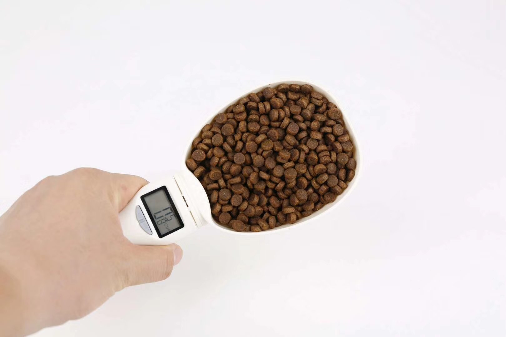 Pet Food Spoon with Scale